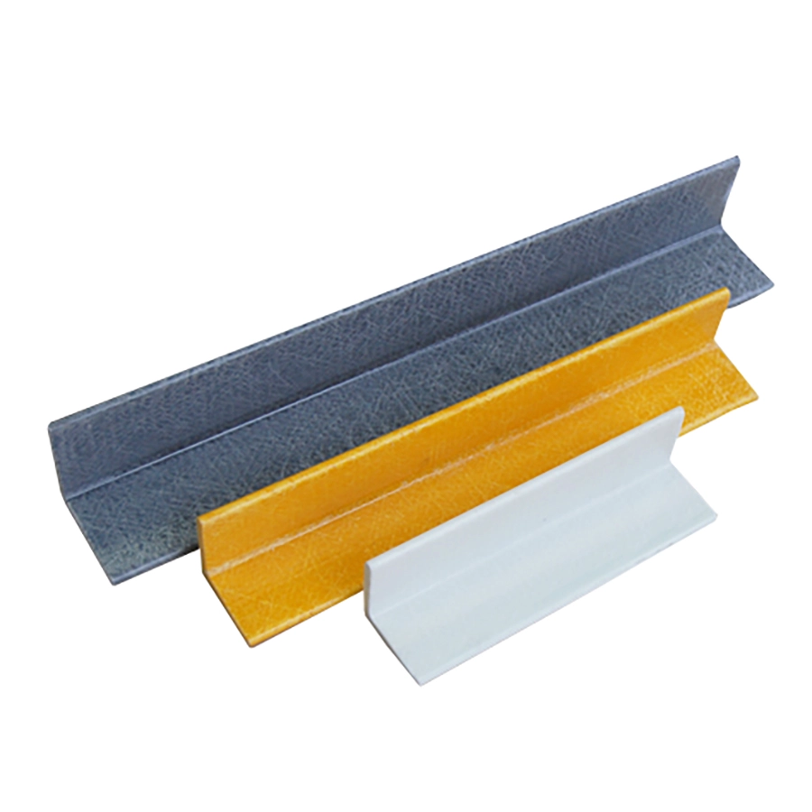 China Factory Price Customs Pultrued Sizes Sections Fiberglass Reinforced Plastic FRP Angle