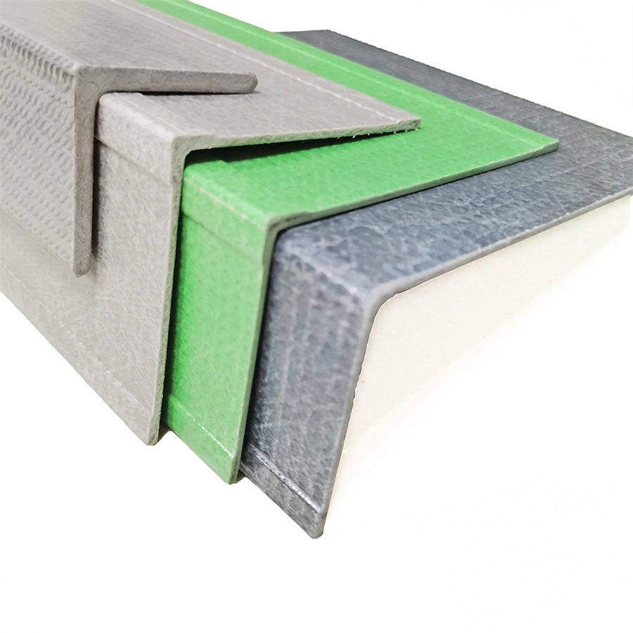 China Factory Price Customs Pultrued Sizes Sections Fiberglass Reinforced Plastic FRP Angle