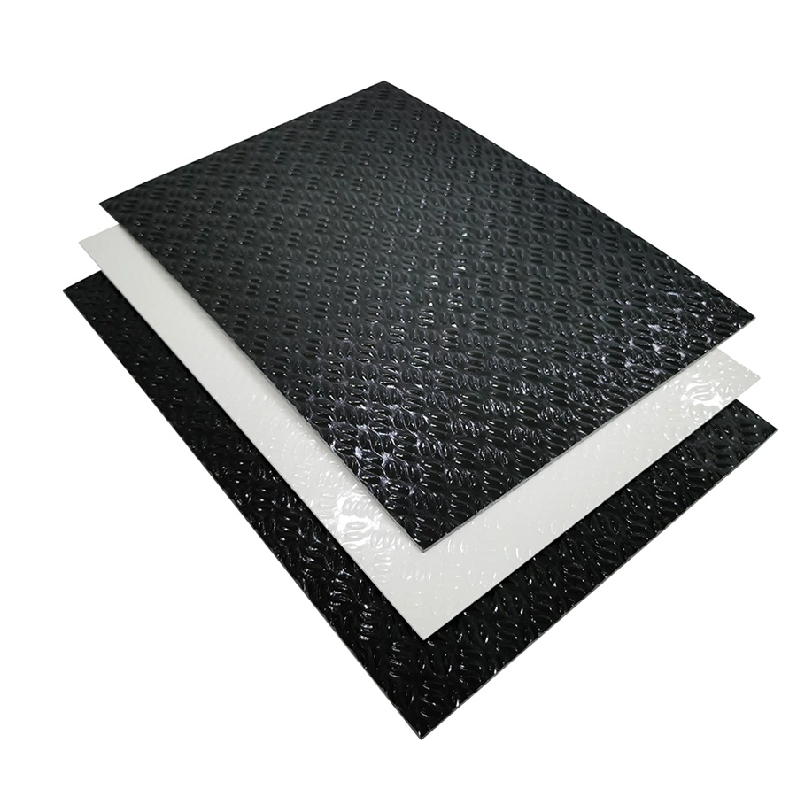 Vật liệu polyme cốt sợi thủy tinh chống trượt chống trượt Tấm GRP phẳng màu trắng để bán
