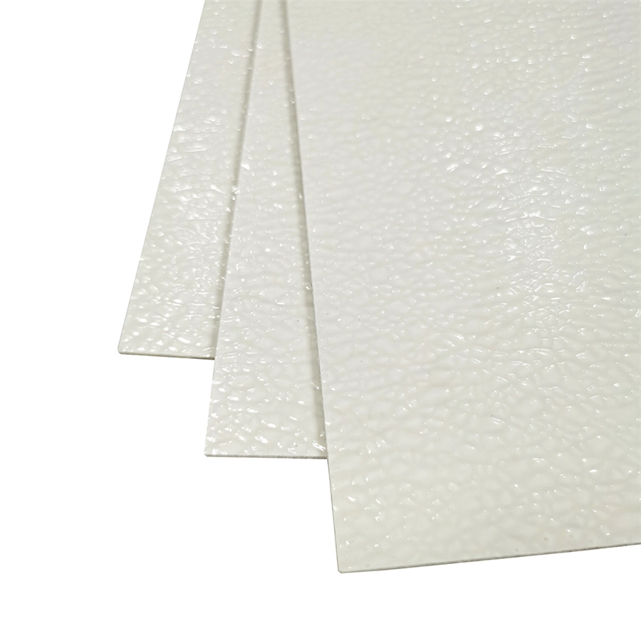 Protección impermeable de la pared Revestimiento de FRP de plástico reforzado con fibra de vidrio plano de color blanco, gris y rojo