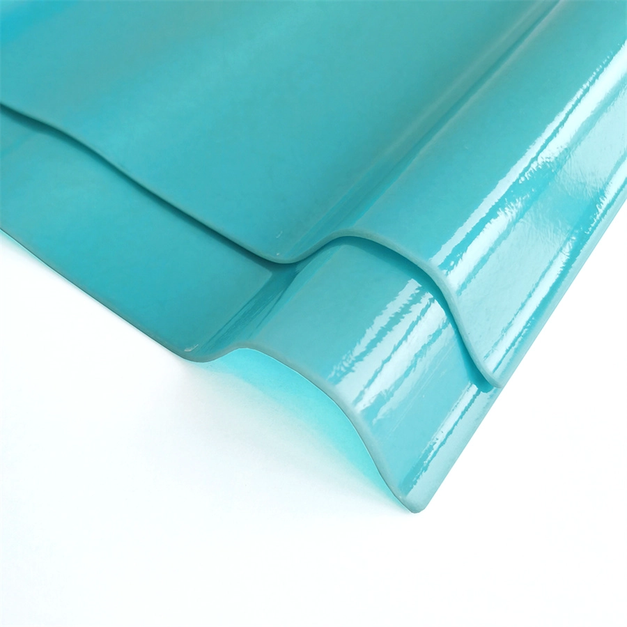 Trung Quốc Tấm lợp bằng sợi thủy tinh trong suốt bằng sợi thủy tinh trong suốt màu xanh lá cây màu xanh lam nhà chế tạo
