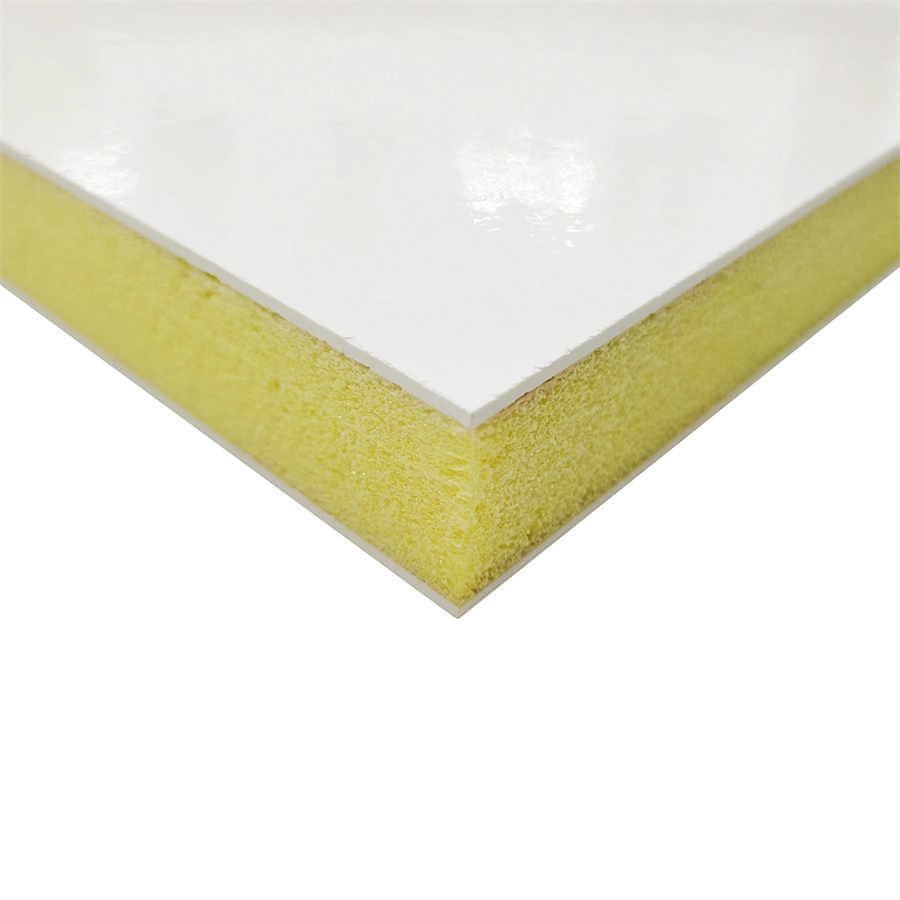 4x8 4x10 Sizes Colored Exterior White Black Polyurethane Foam Sandwich Smooth FRP Panels