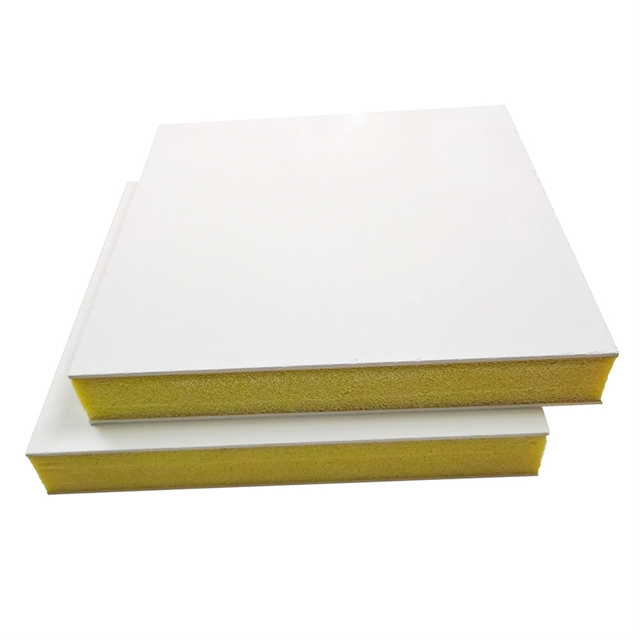 4x8 4x10 Sizes Colored Exterior White Black Polyurethane Foam Sandwich Smooth FRP Panels