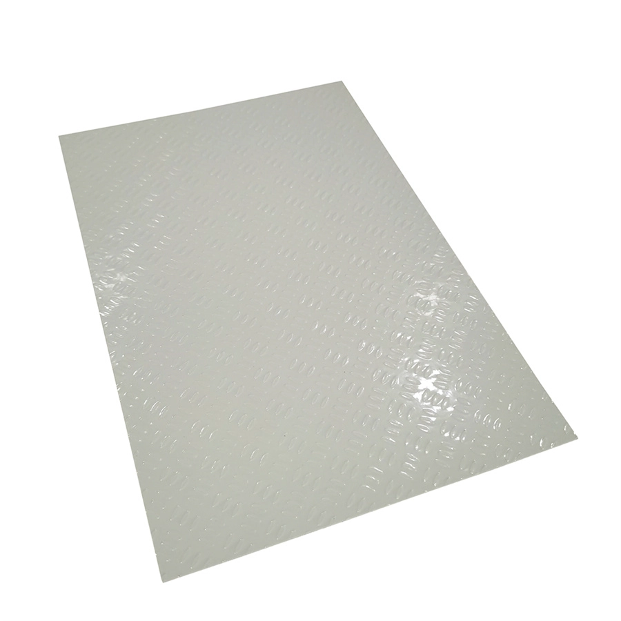 Anti Slip Diamond Checker Embossed Fiberglass Reinforced GRP FRP แผ่นตาหมากรุกสำหรับปูพื้น