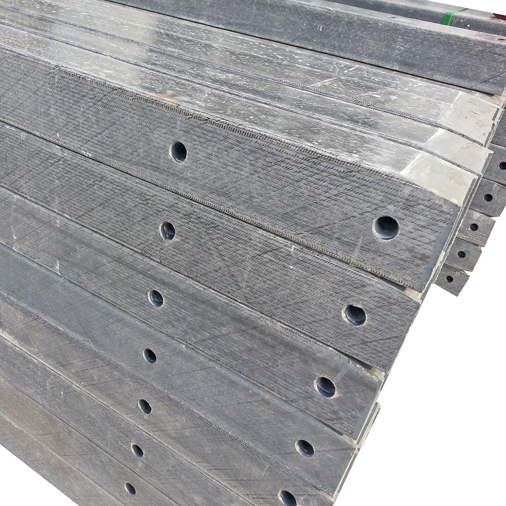 Résistez à la faible puissance électrique moyenne haute tension Transversale composite en fibre de verre GRP