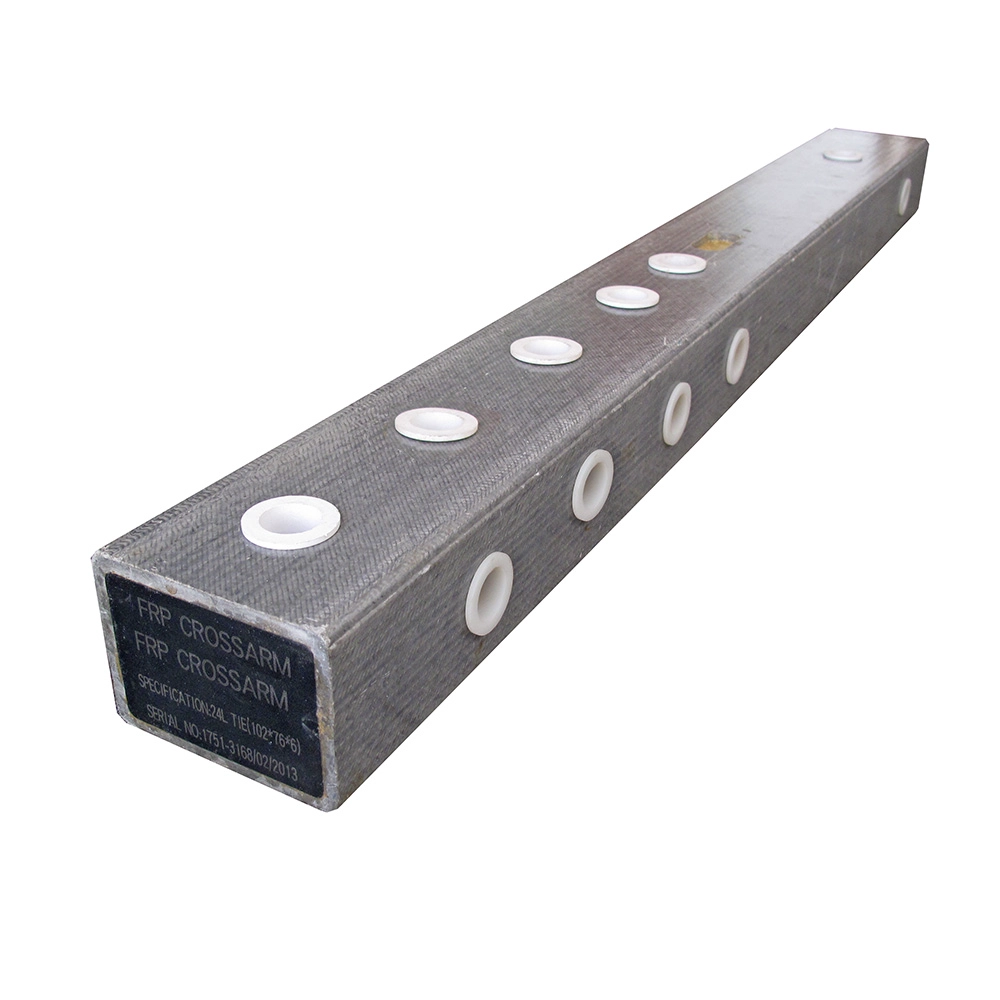 Résistez à la faible puissance électrique moyenne haute tension Transversale composite en fibre de verre GRP