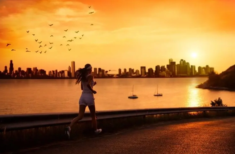 Does regular running make your thighs muscular?