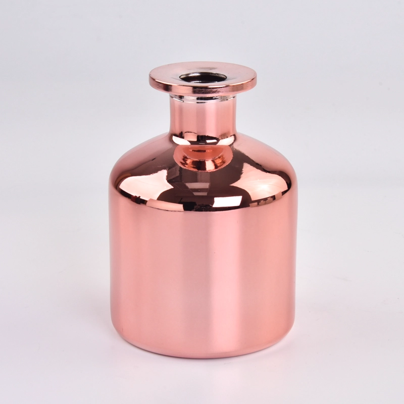 Diffuser glass bottles pink perfume reed diffuser wholesale