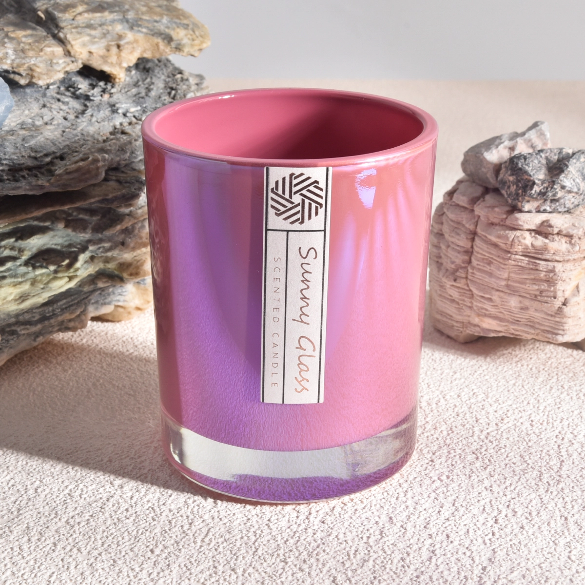Hot Sale Custom Colorful Ion Plating Glass Candle Jar In Bulk Hot Sale Custom Colorful Ion Plating Glass Candle Jar In Bulk