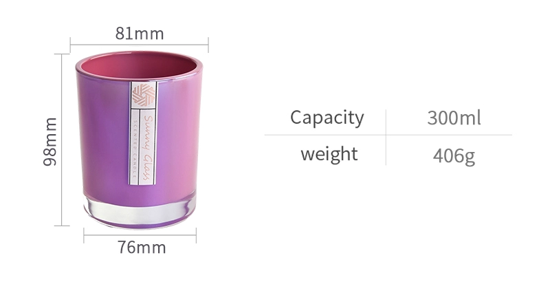 Hot Sale Custom Colorful Ion Plating Glass Candle Jar In Bulk Hot Sale Custom Colorful Ion Plating Glass Candle Jar In Bulk