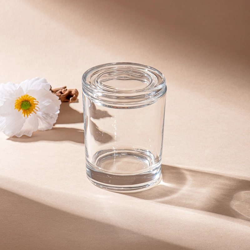 glass candle vessel