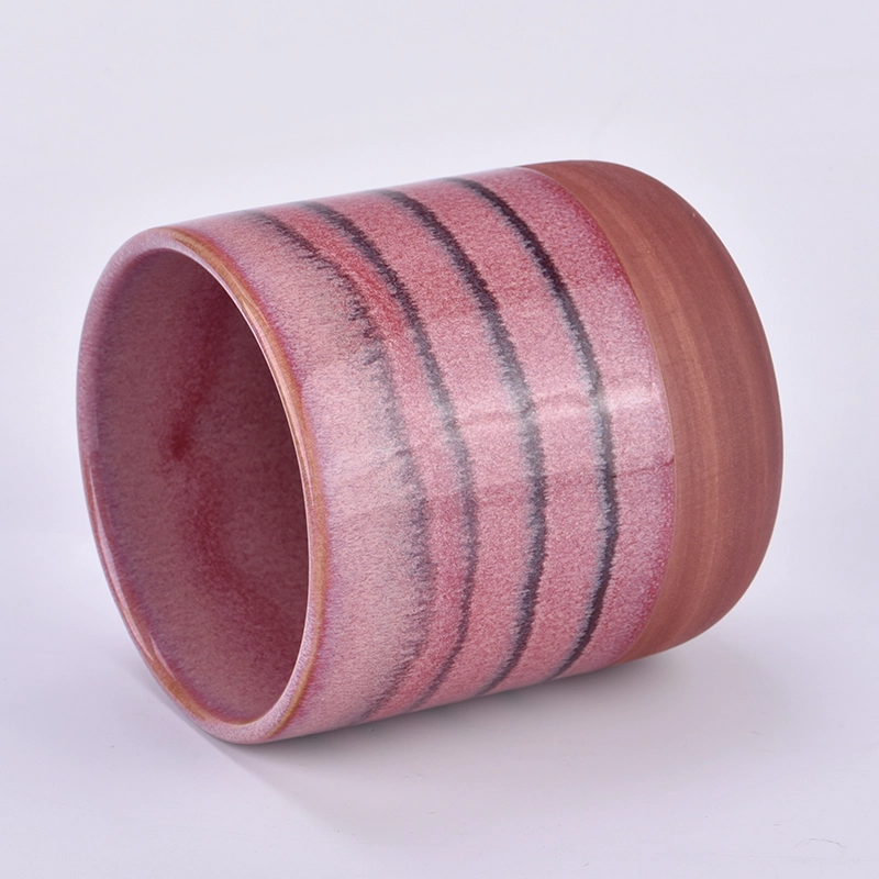 ceramic candle vessel