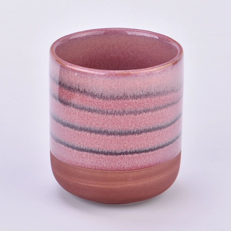 ceramic candle vessel