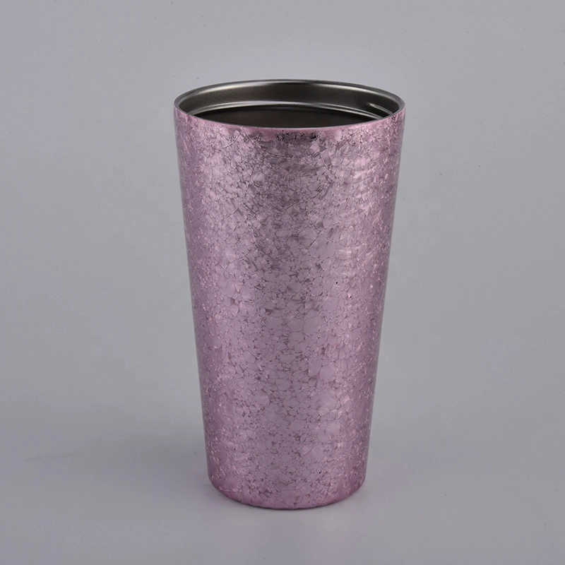 fancy unique candle vessel 18oz candle jars with lids in bulk
