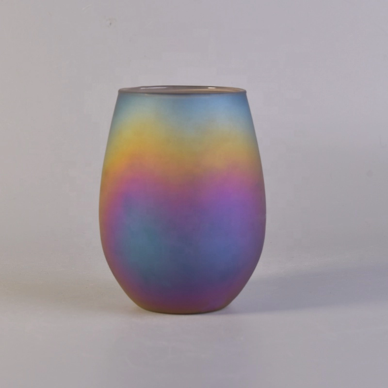 Matte candle jar votive glass candle holder scented bedroom decor wholesales