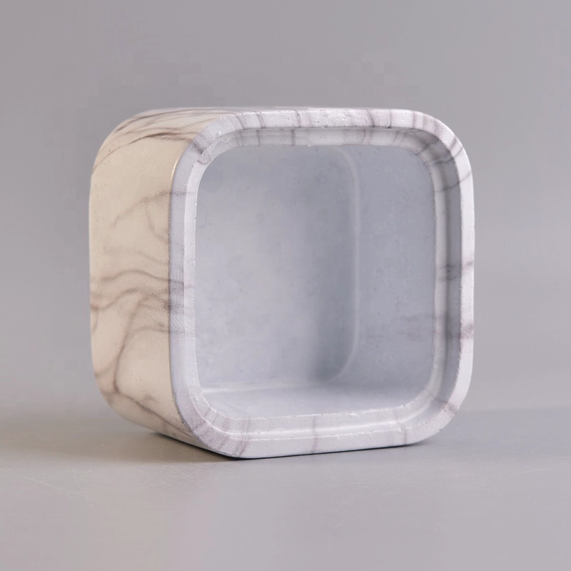 300ml Wholesale luxury concrete candle holder for home decor