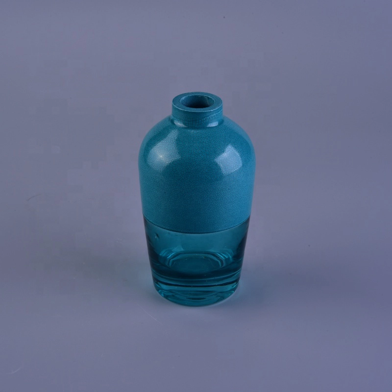 Personalized glass wick oil diffuser bottle fragrance home decor wholesales