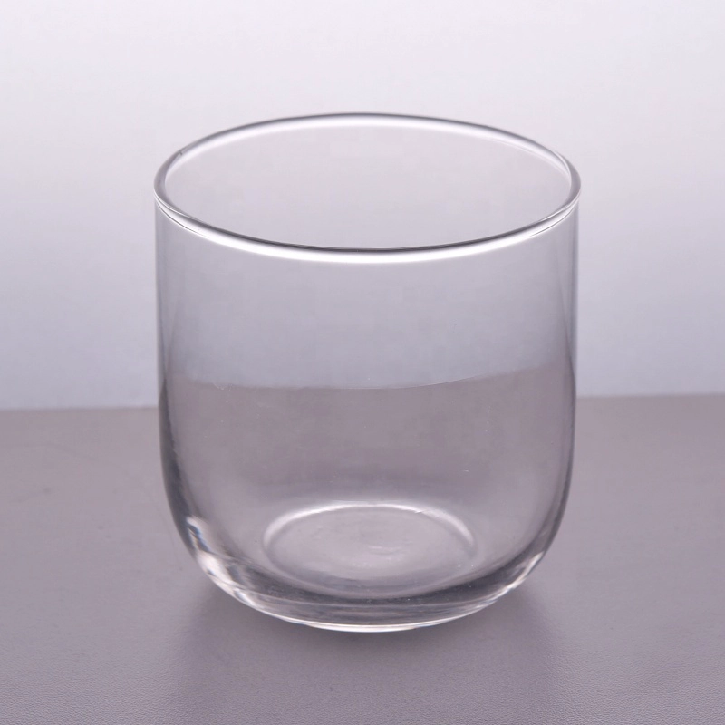 Clear spraying candle vessel tea light glass candles container scented wedding centerpieces wholesale
