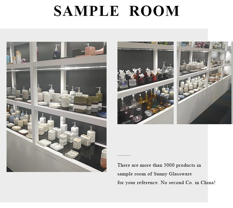 4ps Vintage mable ceramic bathroom accessories sets amenity hotel decor wholesale