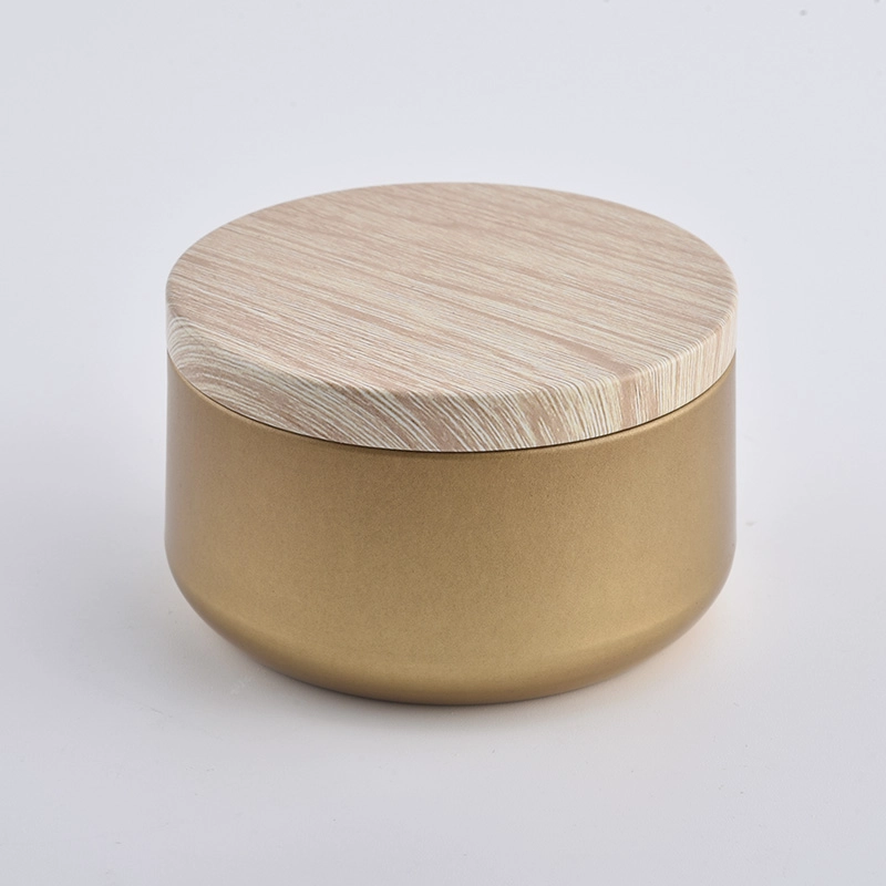 180ml tin cylinder jar with lids empty home decoration for wholesale