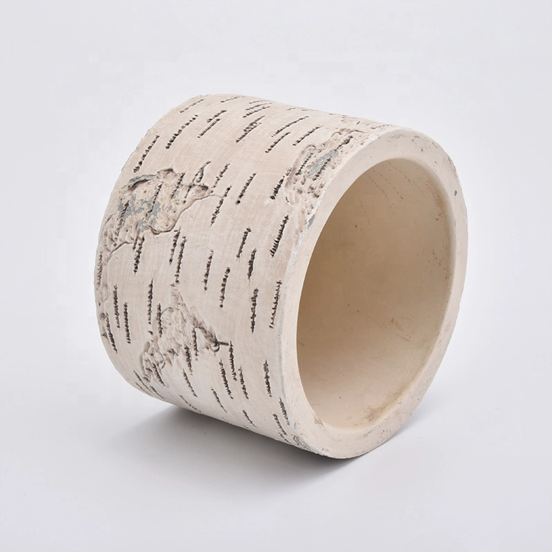 300ml Vintage concrete candle jar in bulk