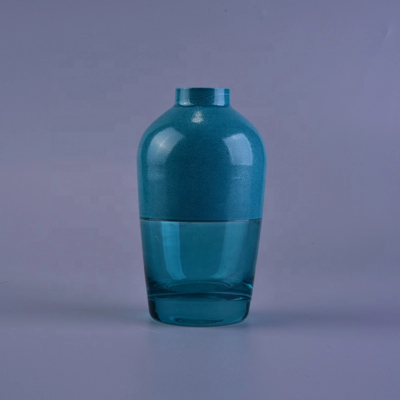 Personalized glass wick oil diffuser bottle fragrance home decor wholesales