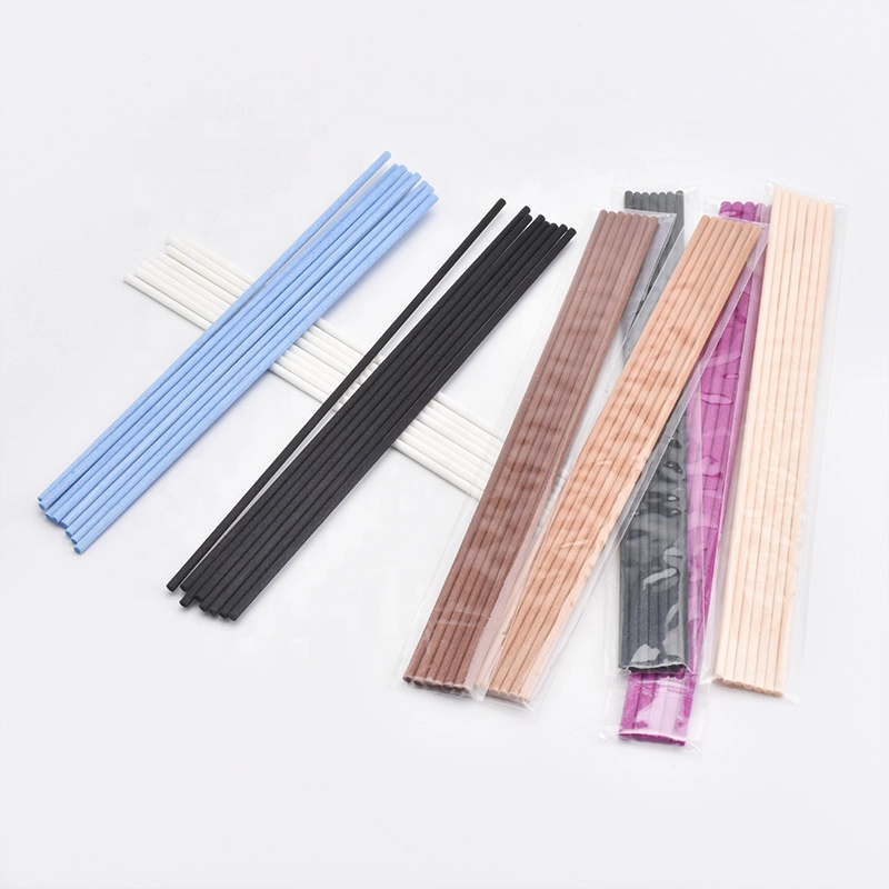 Custom mix color Essential Oil Aroma reed Diffuser Sticks wholesale