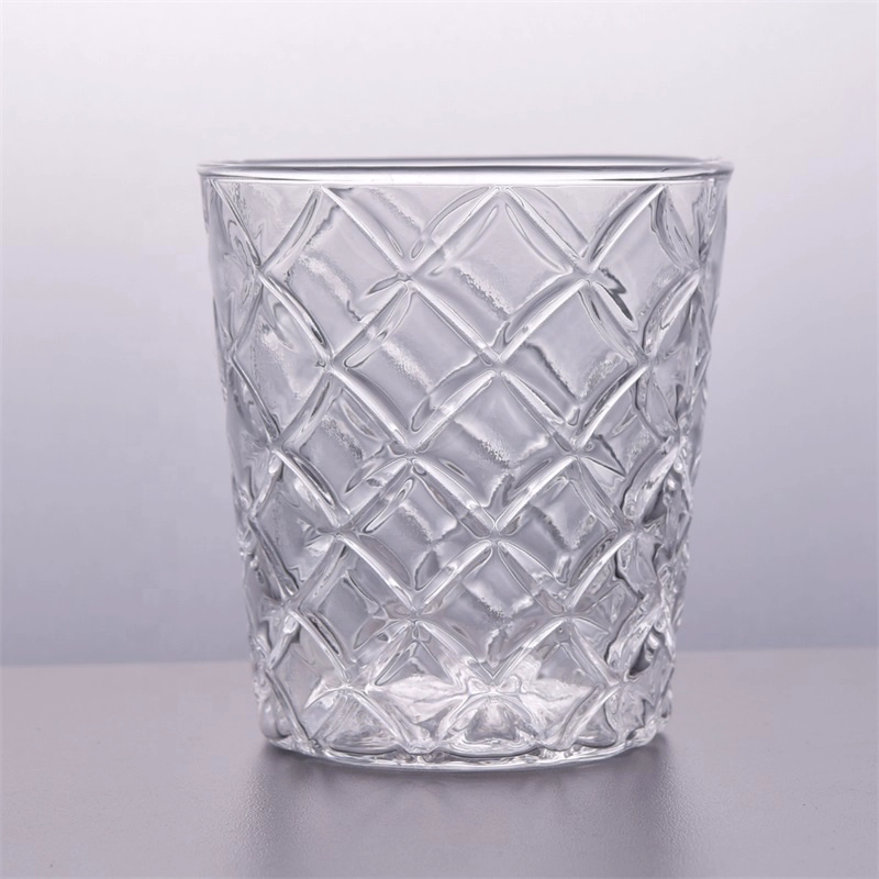 glass candle holder with lid glass jar containers for candles