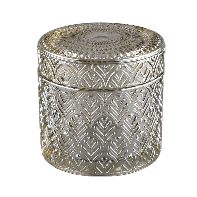 glass candle jars and lids