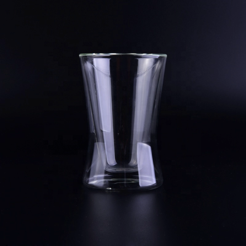 Customized juice Glass cup wholesale double wall water mugs drinkware type