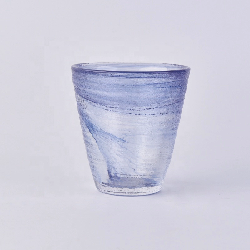 Custom hurricane glass candles vessel home decoration