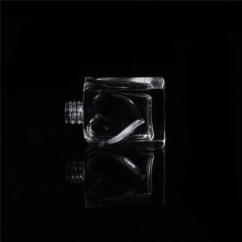 40ml Clear mini glass perfume oil car fragrance bottle for home
