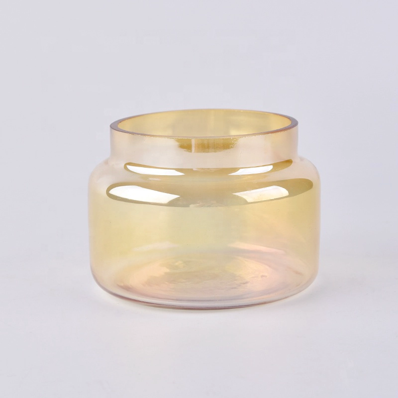 Customized vase candle vessel votive glass candles jars wedding decoration wholesales