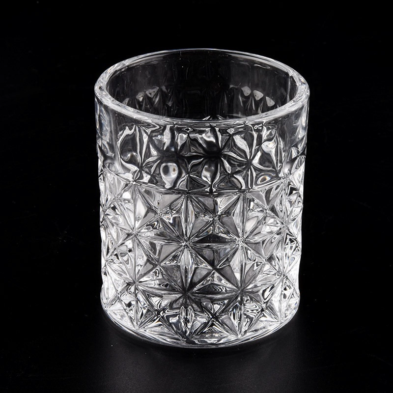 geo candle jar candle holder