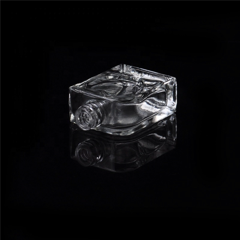 40ml Clear mini glass perfume oil car fragrance bottle for home