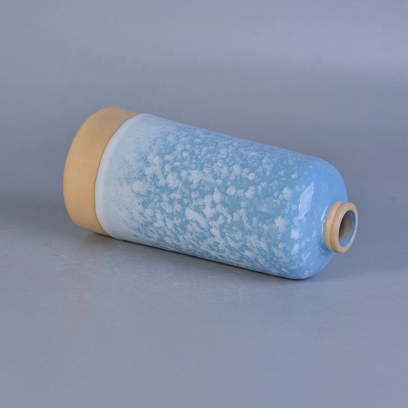 Fragrance aroma ceramic oil reed diffuser empty bottles