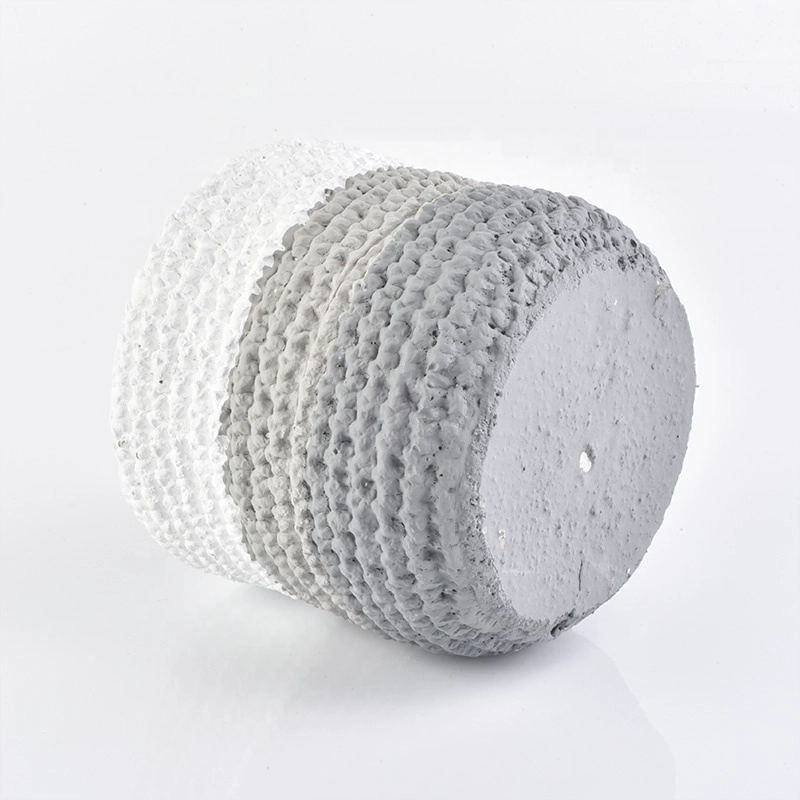 510ml Cylinder candle container concrete candle holder wholesales