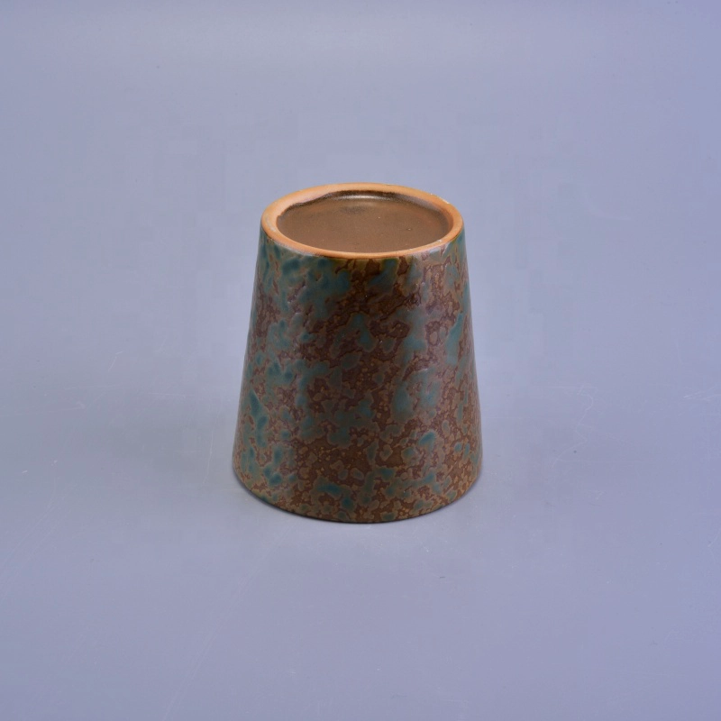 100ml Customized ceramic candle container for home decoration