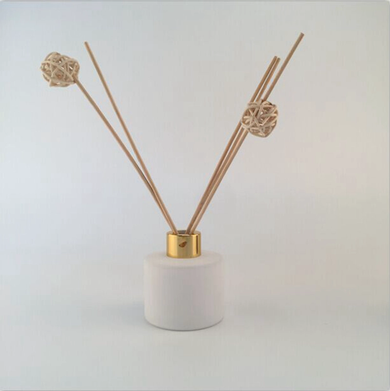 Empty glass diffuser bottle fragrance jar aromatherapy with reed home decorations