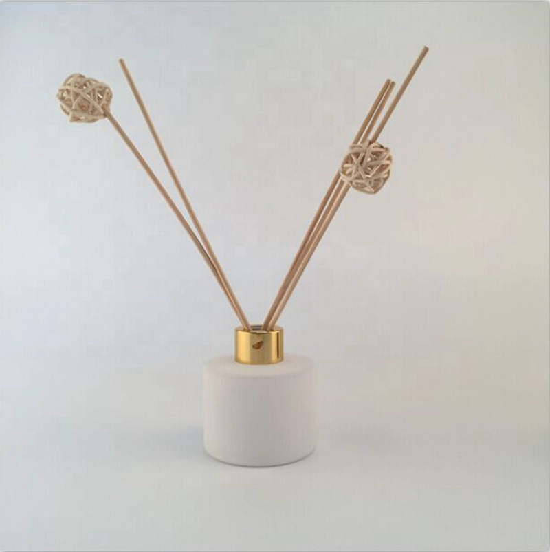 Empty glass diffuser bottle fragrance jar aromatherapy with reed home decorations