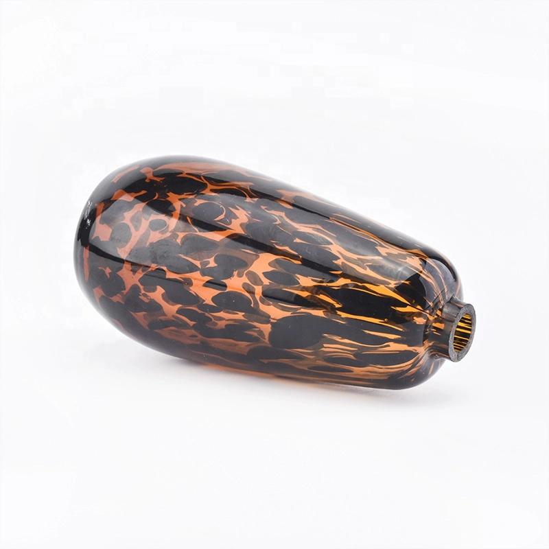 Fragrance mable round ceramic reed aroma diffuser flower bottle Aromatherapy home decor wholesale