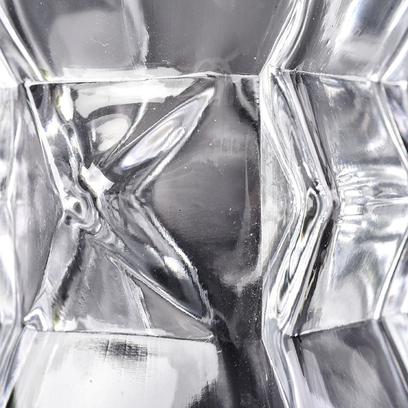 Luxury customized high double wall glass container perfume bottle wholesale