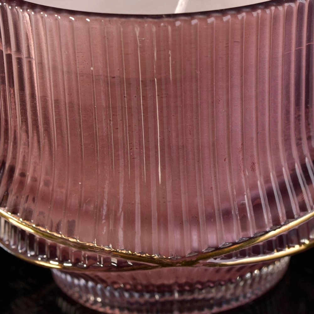 Manufacturers custom luxury candle glass containers 10oz