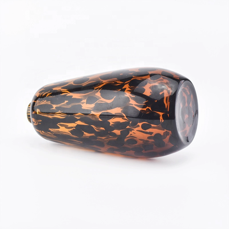 Fragrance mable round ceramic reed aroma diffuser flower bottle Aromatherapy home decor wholesale