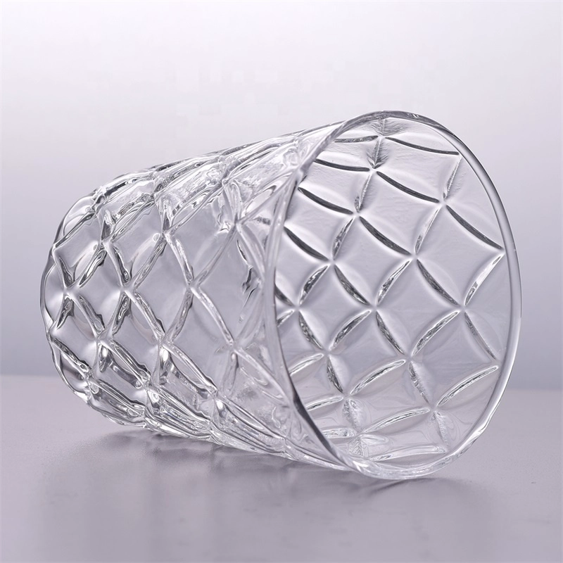 glass candle holder with lid glass jar containers for candles