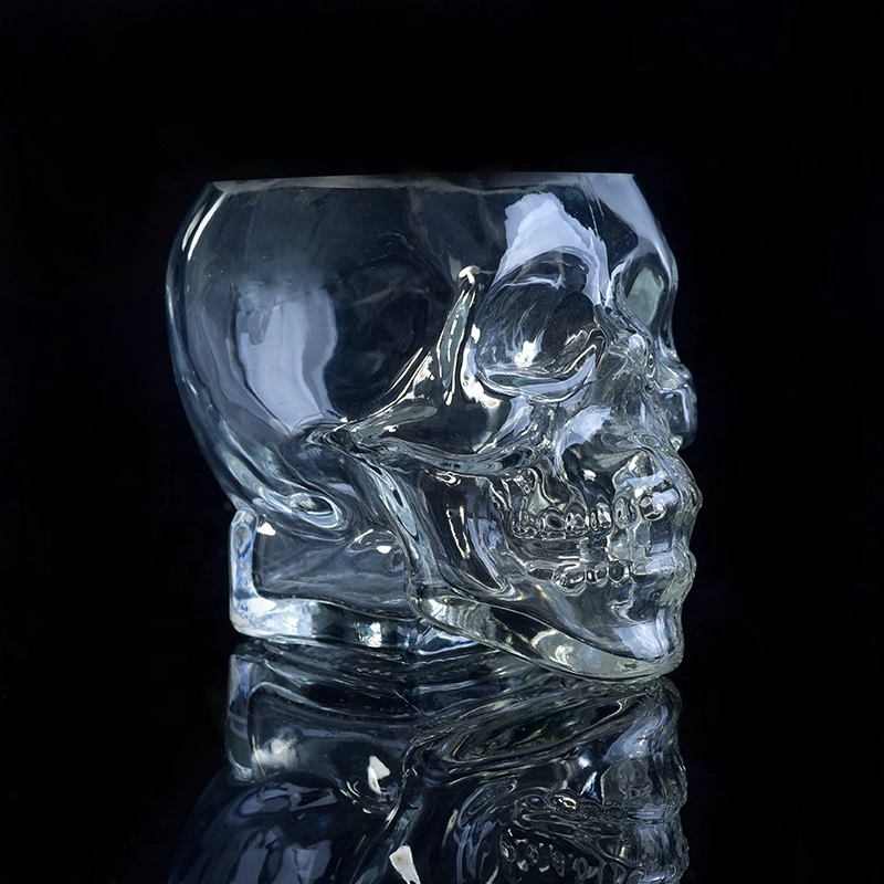 Transparent candle jar glass candle container supplier