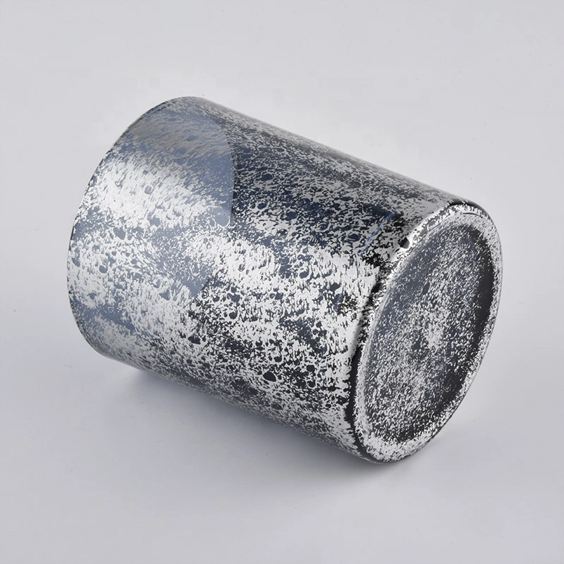 10oz 20oz Sunny marble matte empty glass candle container jars
