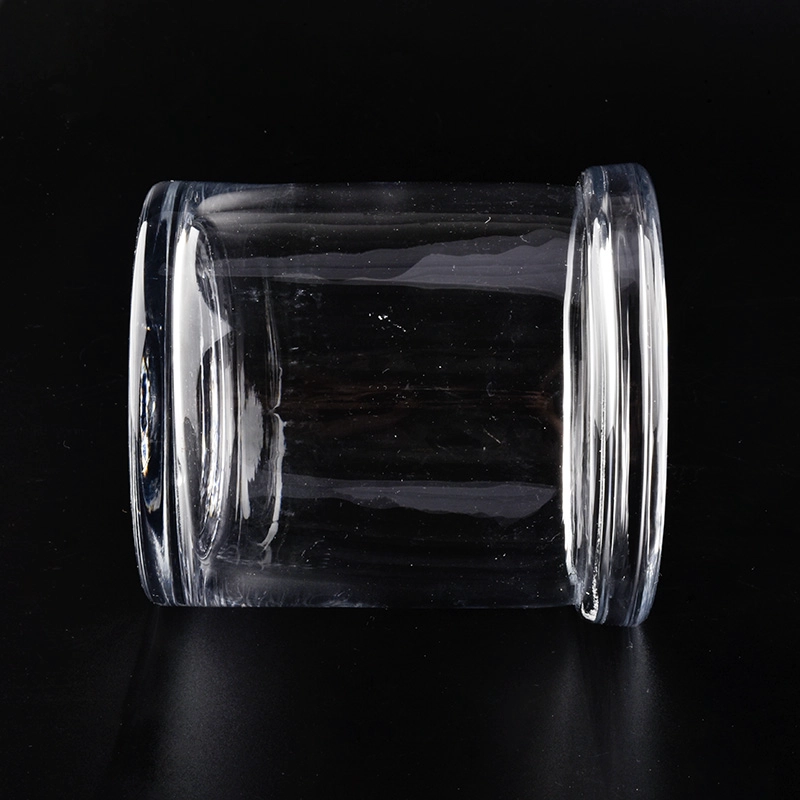780ml big capacity luxury clear glass candle jar for candle making