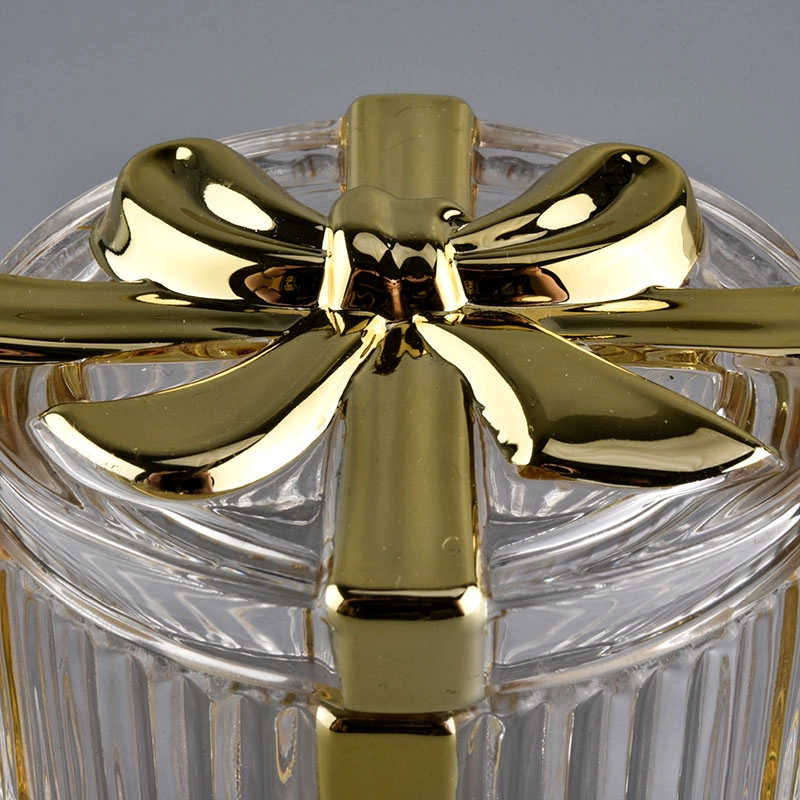 wholesale luxury glass candle holder