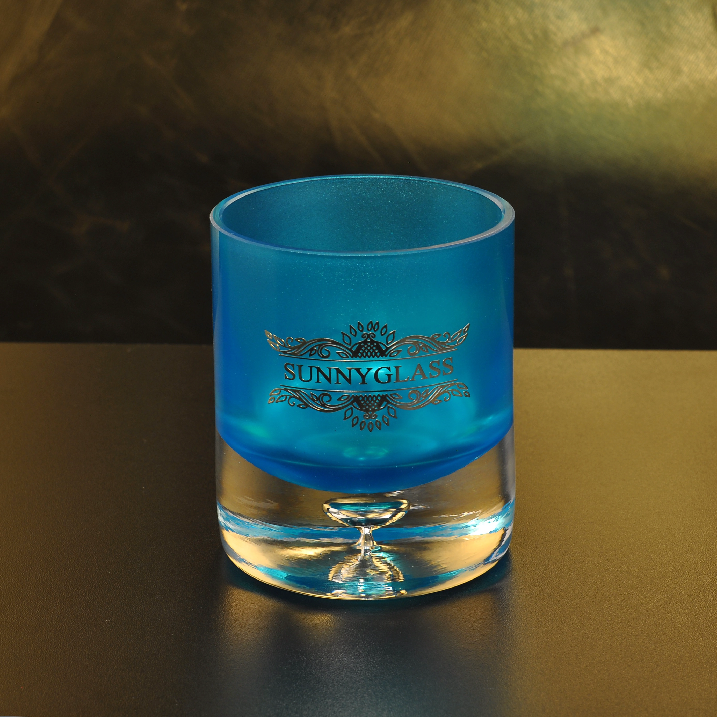 Sunny scented crystal tealight glass jar candle supplier